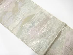 京風景模様織り出し　袋帯